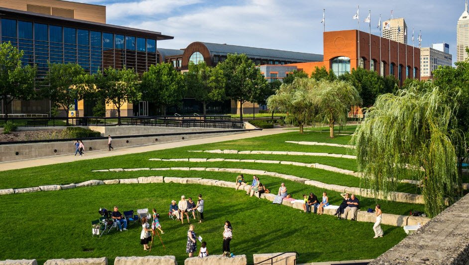 White River State Park, Indiana, USA